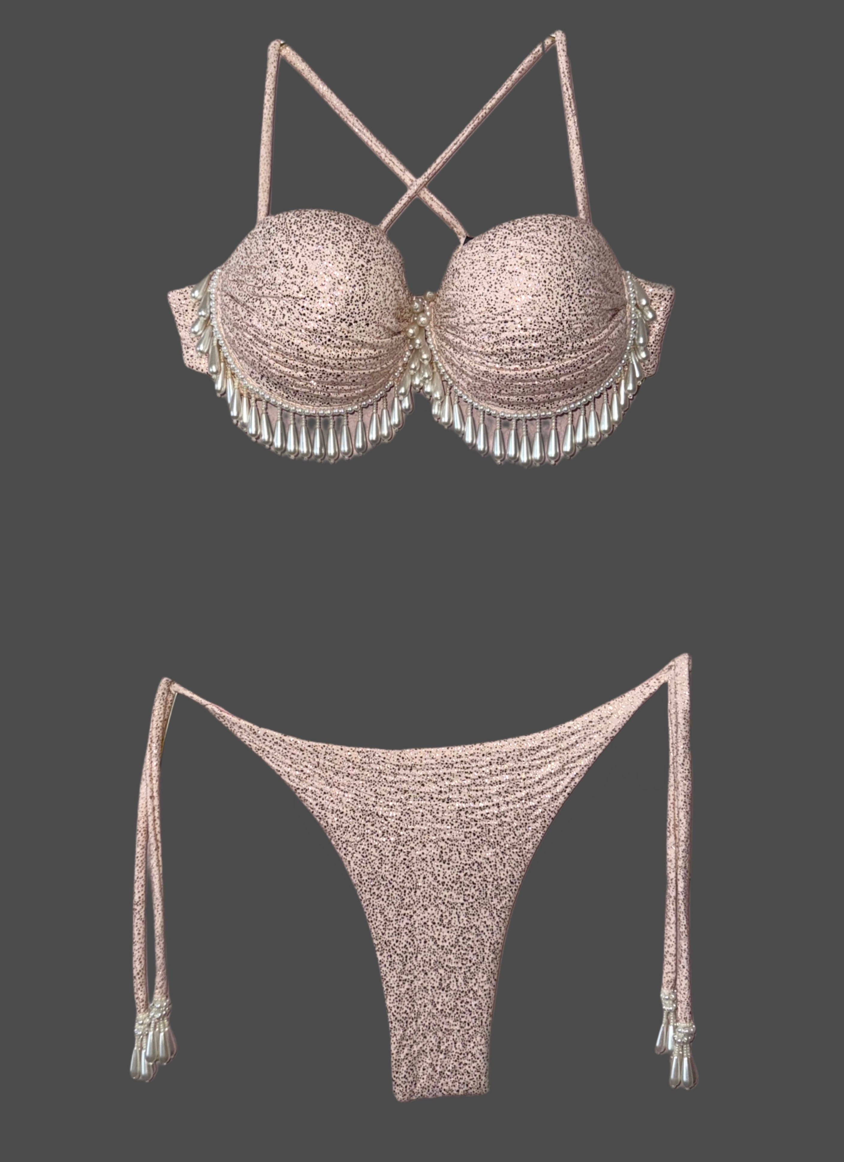 CHAMPAGNE PEARL SET