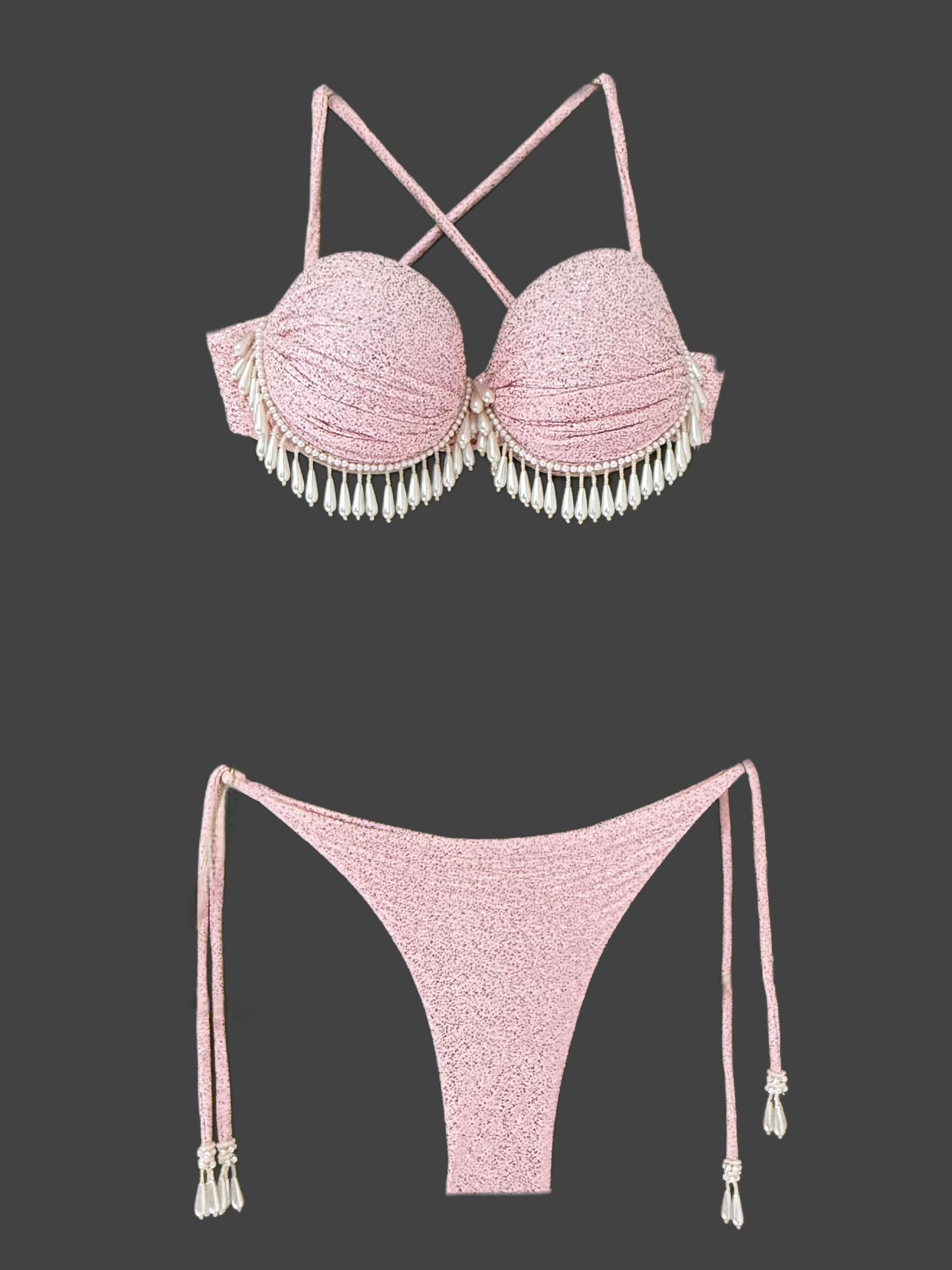 PINK SUGAR PEARL SET